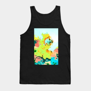 Abstract Monster Tank Top